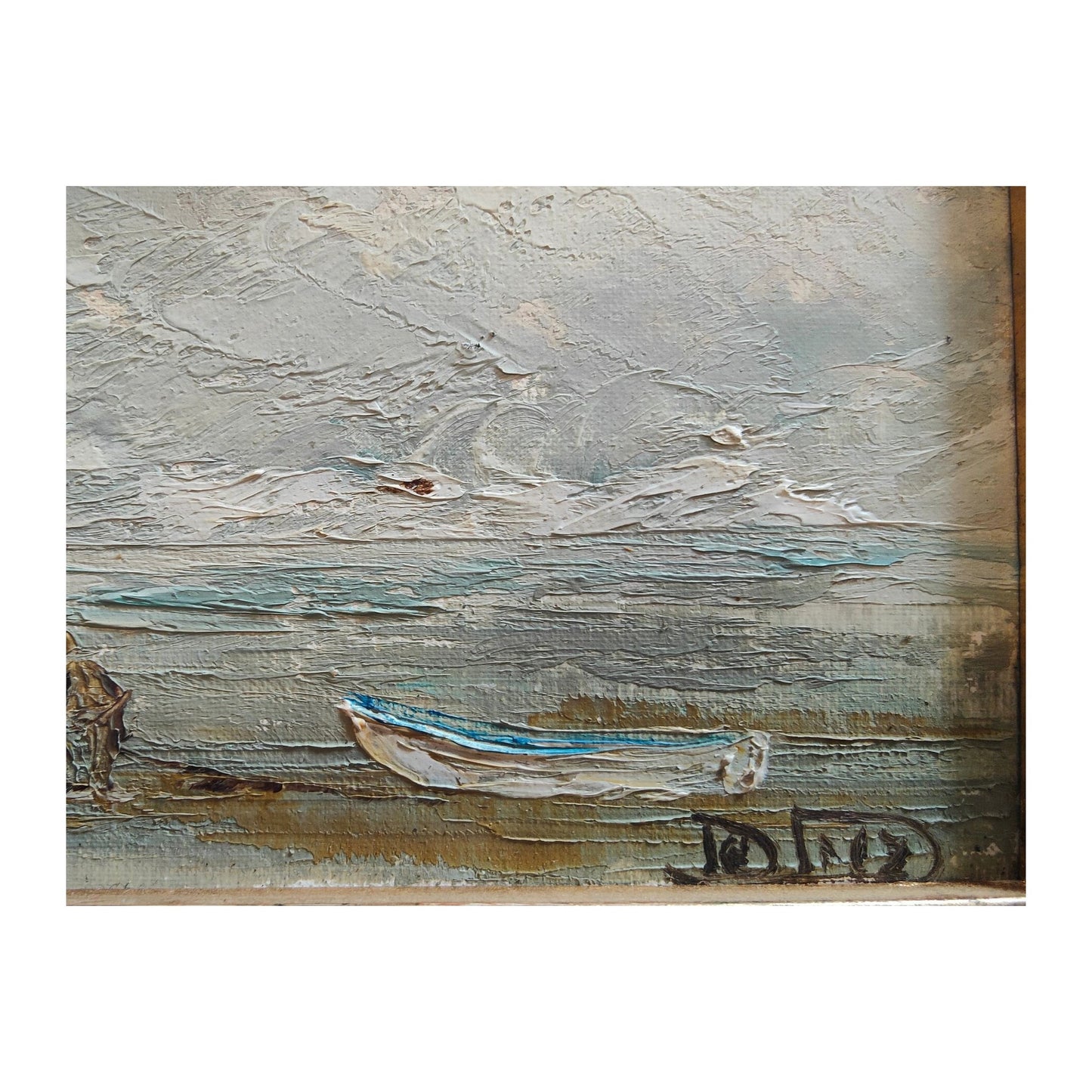Image traitée - les pecheurs - monogramme non reconnu