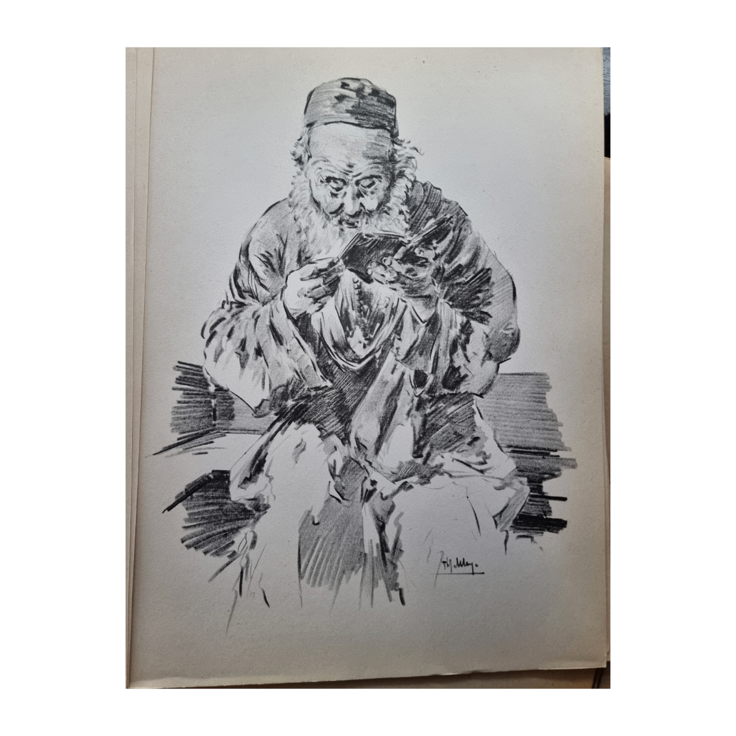 Portefeuille de 26 Planches Dessins Théophile-Jean Delaye Grandes Éditions Françaises 1947 25x32 cm authentique