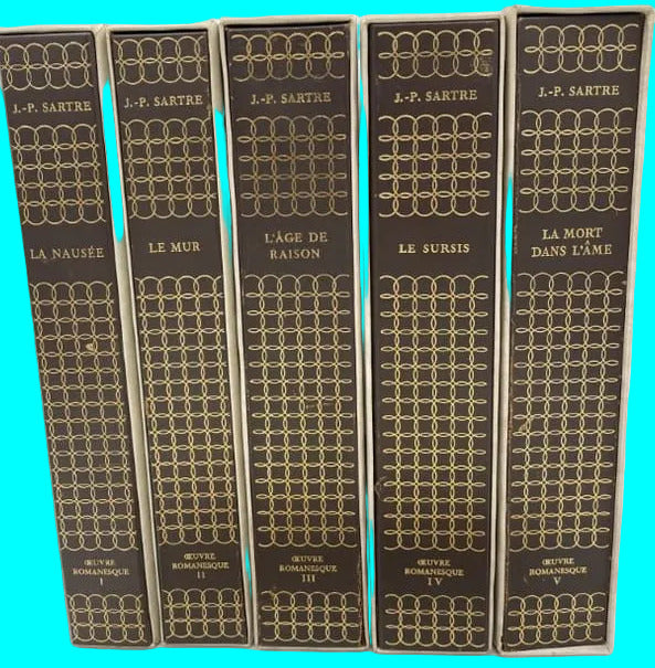 Œuvre Romanesque (5 Volumes) - Jean-Paul Sartre