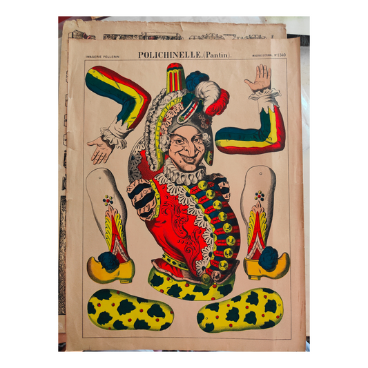 Image d'Épinal Pellerin gravure populaire française XIXe siècle folklore authentique