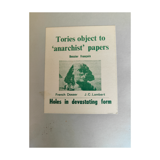 French Schmuck livre Fluxus Ben Vautier art contemporain avant-garde mouvement Fluxus 1975 29x21 cm authentique