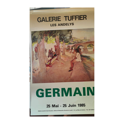 Image traitée - 11 Affiches de la galerie Robert tuffier - les Andelys- 1981-85