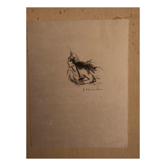 Remarque 24 gravure Théophile Steinlen illustration artistique scène urbaine personnages art graphique XIXe-XXe siècle
