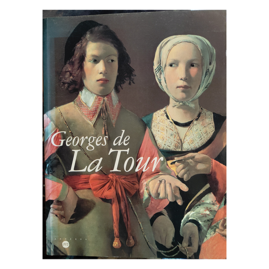 Georges de La Tour affiche exposition Réunion des Musées Nationaux peintre français baroque clair-obscur authentique