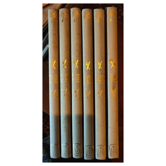 Délices de la gastronomie créole livre cuisine antillaise gastronomie créole 6 volumes collection authentique art