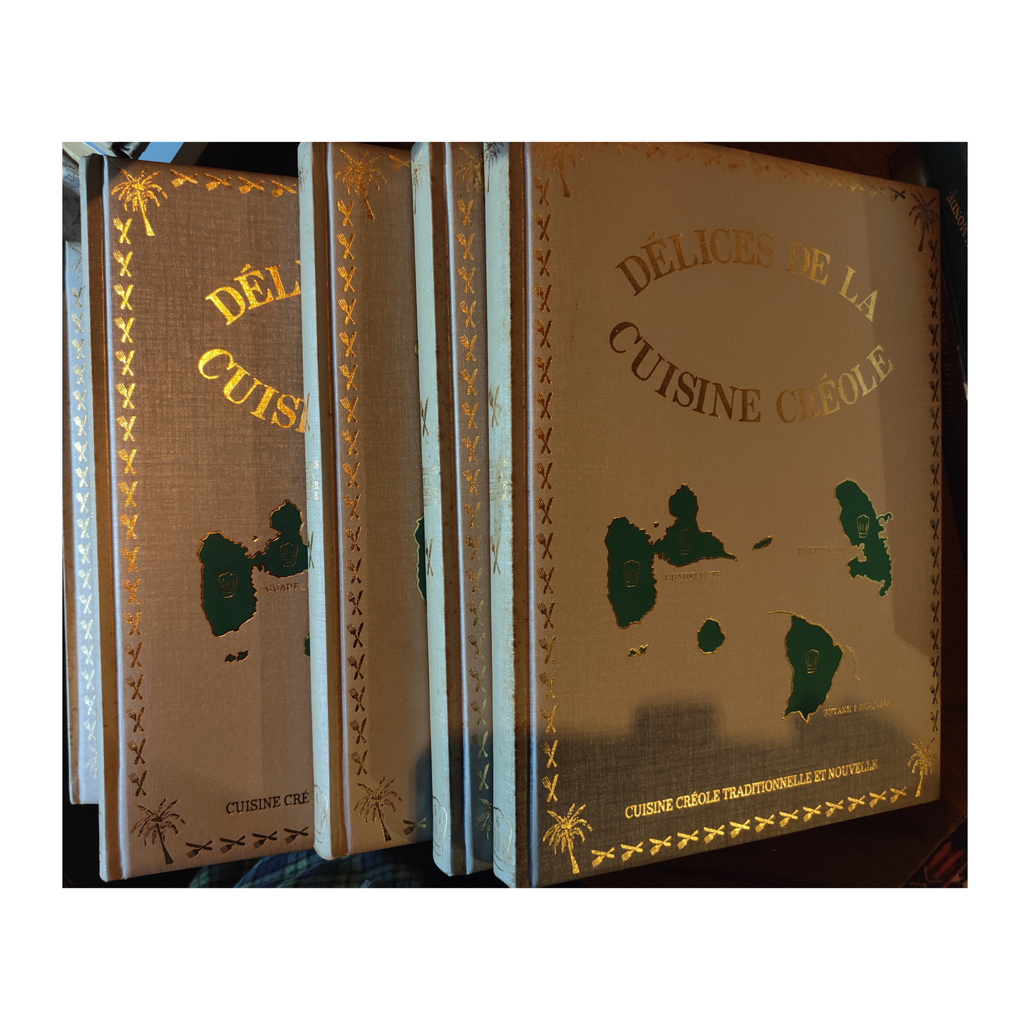 Délices de la gastronomie créole livre cuisine antillaise gastronomie créole 6 volumes collection authentique art