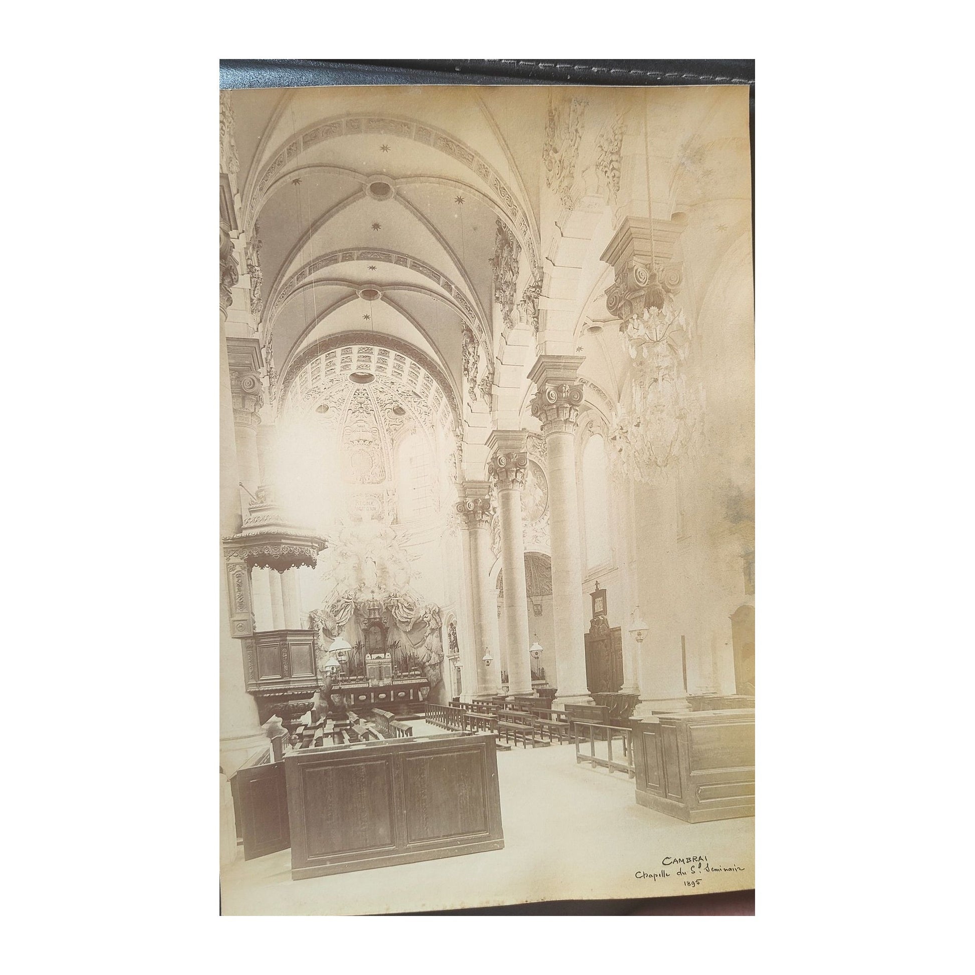 Image traitée - Cambrai-Chapelle du Saint séminaire-1895