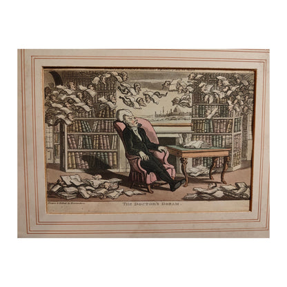 Image traitée - Importante suite de 10 aquatintes originales de Thomas Rowlandson – “Dr Syntax”, Londres, vers 1810–1820 (Ackermann)