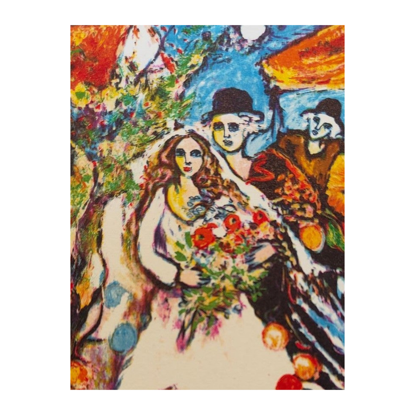Suite de 16 cartes lithographiées en couleurs de Raya Sorkine, lithographies originales signées au crayon et numérotées 4/50, ensemble d’estampes non encadrées.

