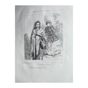 Les Lorette Vieillies - Gavarni Paul