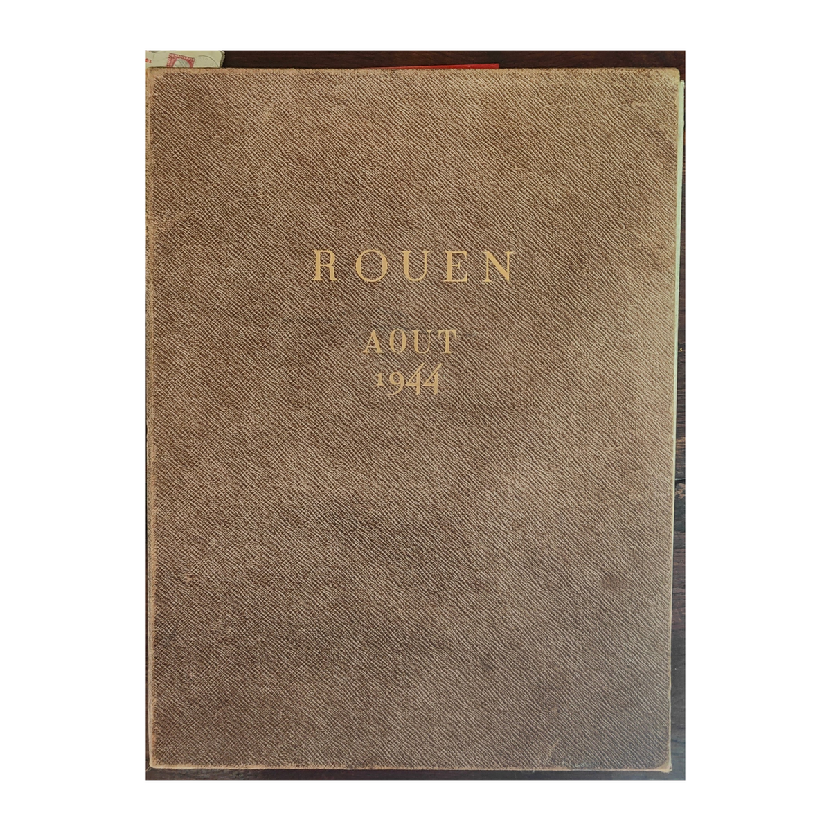 Rouen Août 1944-croquis de guerre-Gabriel Loire-René Herval