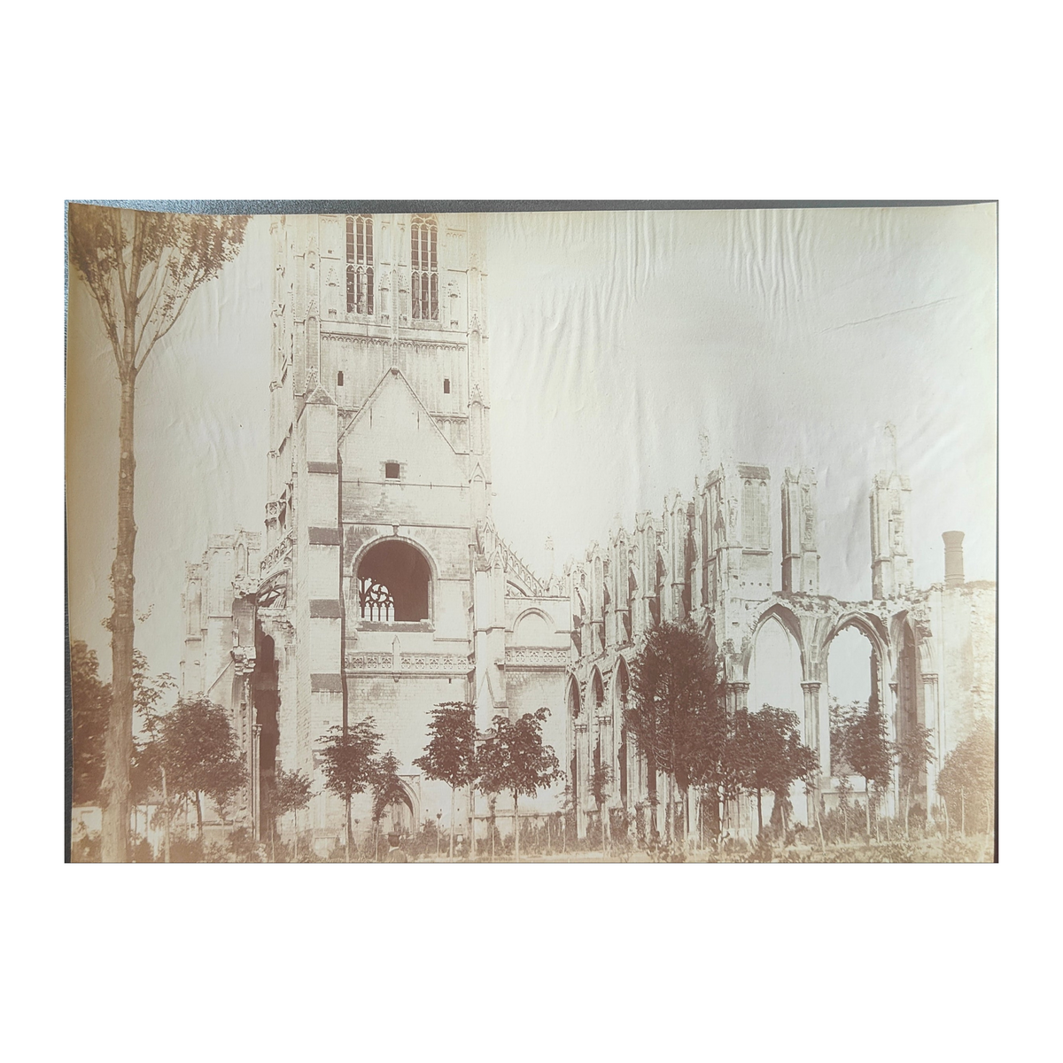 Saint Omer - Ancienne église Saint Bertin - Médéric Mieusement 1887