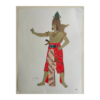Costumes japonais et indonésiens – Gallois & Hus