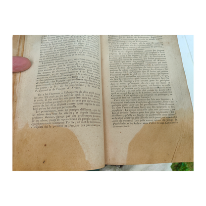 Recueil Révolution française relié XIXe – Robespierre (Être suprême), Courtois, David, Paix de Lunéville – 1794‑1801