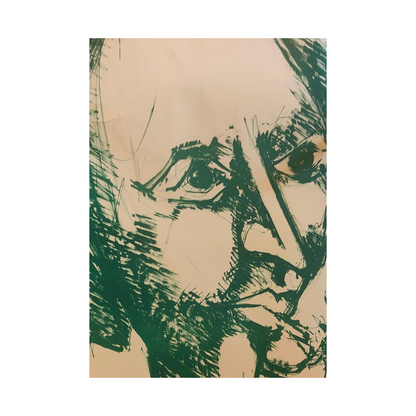 deux lithographies originales de Bernard Lorjou (1920-1986) pour son exposition mythique « Le Bal des Fols ».