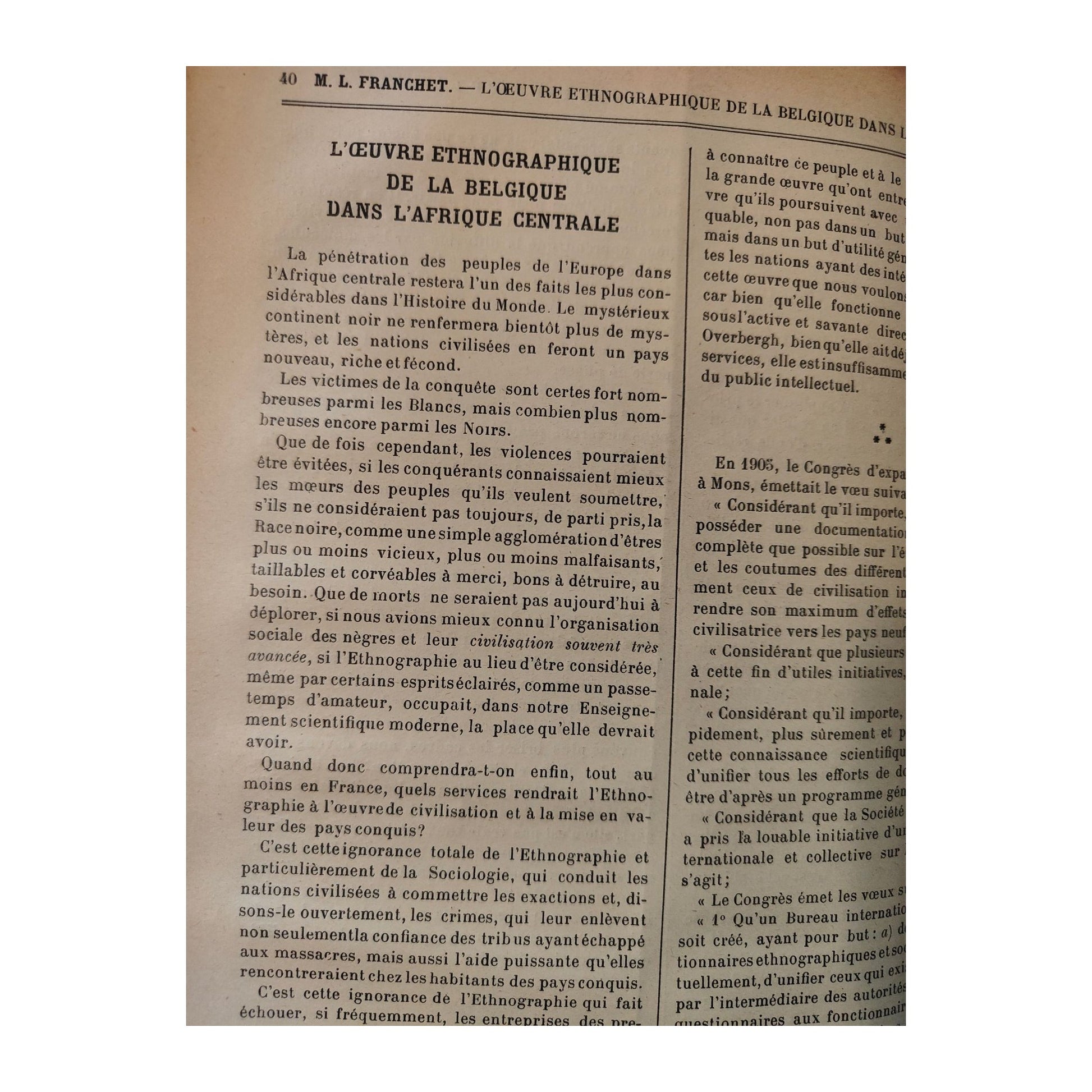Volume relié de La Revue Scientifique, 2e semestre 1910, revue ancienne avec articles sur médecine, Titanic, armées et colonisation africaine.