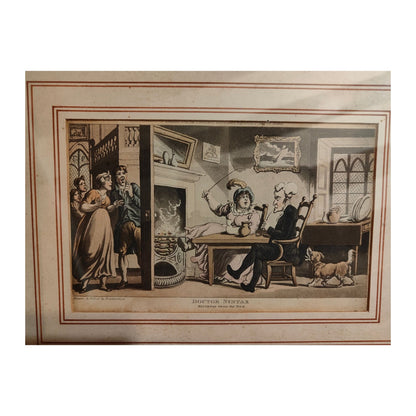Image traitée - Importante suite de 10 aquatintes originales de Thomas Rowlandson – “Dr Syntax”, Londres, vers 1810–1820 (Ackermann)