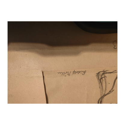 Nu Debout dessin Rudolf Möller nu artistique art moderne allemand 250 euros