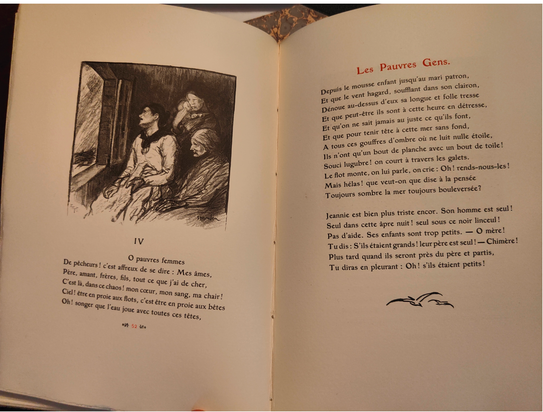 5 Poèmes de V. Hugo Centenaire livre d'art Victor Hugo illustrations japon tiré à part 1902 reliure 2 volumes 480 euros