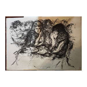 les deux amies_ David Azuz (1942-2014)