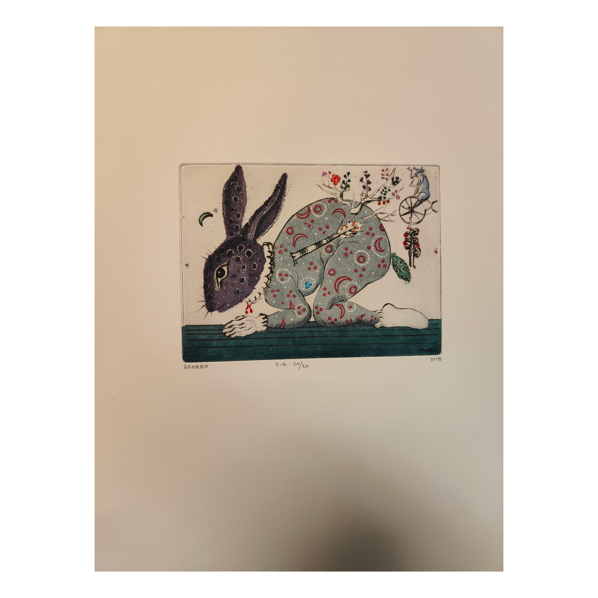 Métamorphoses hermétiques livre d'art Mordecai Moreh art contemporain hermétisme 1976 900 euros