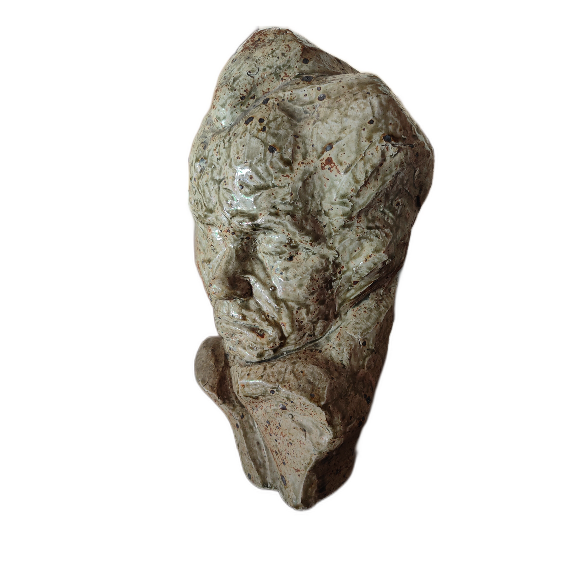 Buste de Beethoven sculpture grès André Rozay compositeur classique art français 44x23x28 cm 3500 euros