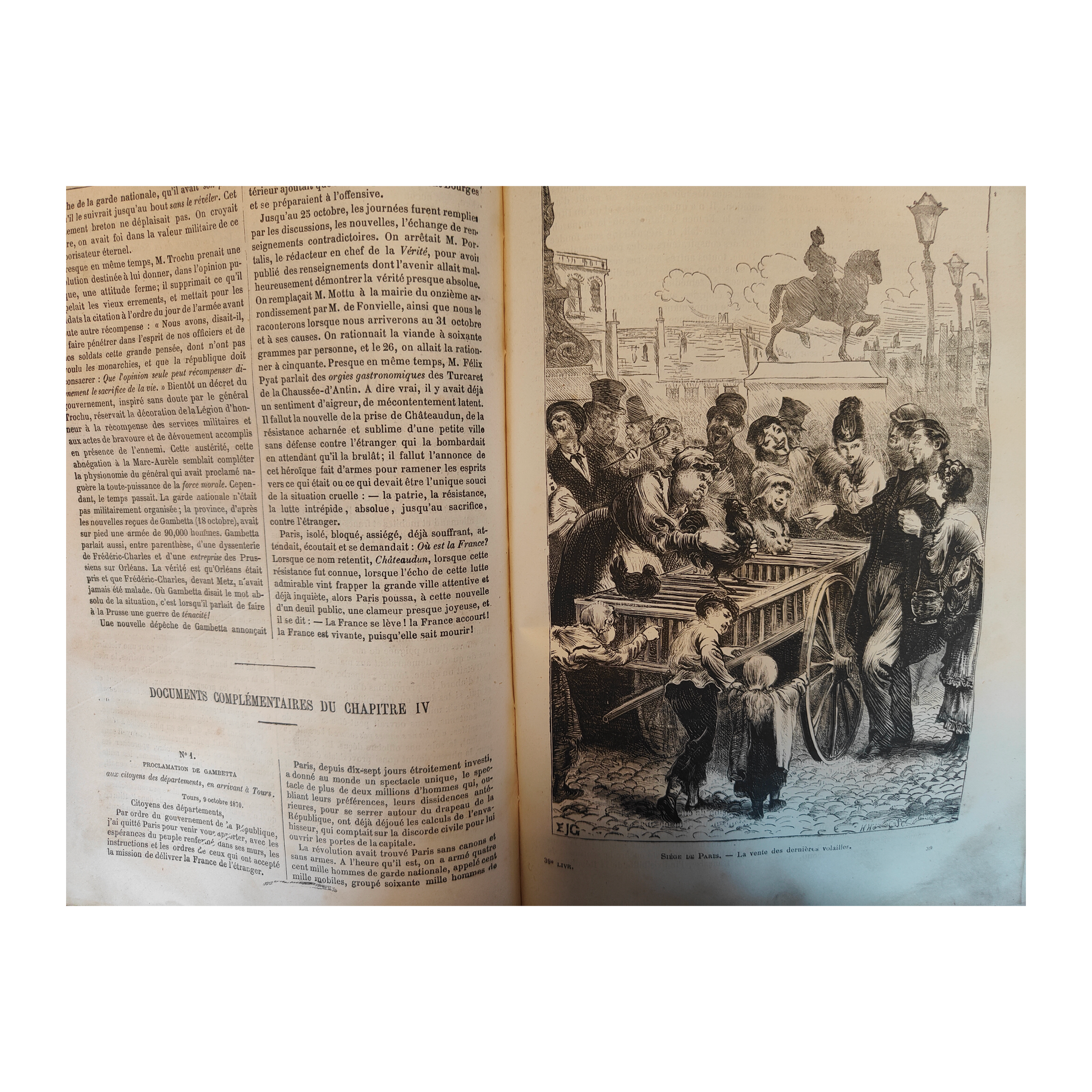 Révolution de 1870-71 livre Jules Claretie histoire Commune Paris Guerre franco-prussienne 1873 authentique