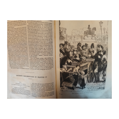 Révolution de 1870-71 livre Jules Claretie histoire Commune Paris Guerre franco-prussienne 1873 authentique