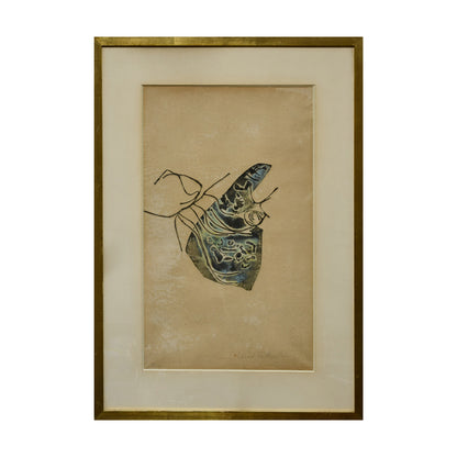 Perception 1953 lithographie Claire Falkenstein art abstrait américain sculpture 1953 51x73 cm 600 euros