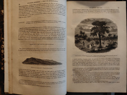 Voyageurs Anciens et Modernes livre ancien Édouard Charton récits voyages 1855-1857 350 euros