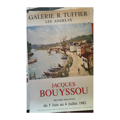 Image traitée - 11 Affiches de la galerie Robert tuffier - les Andelys- 1981-85