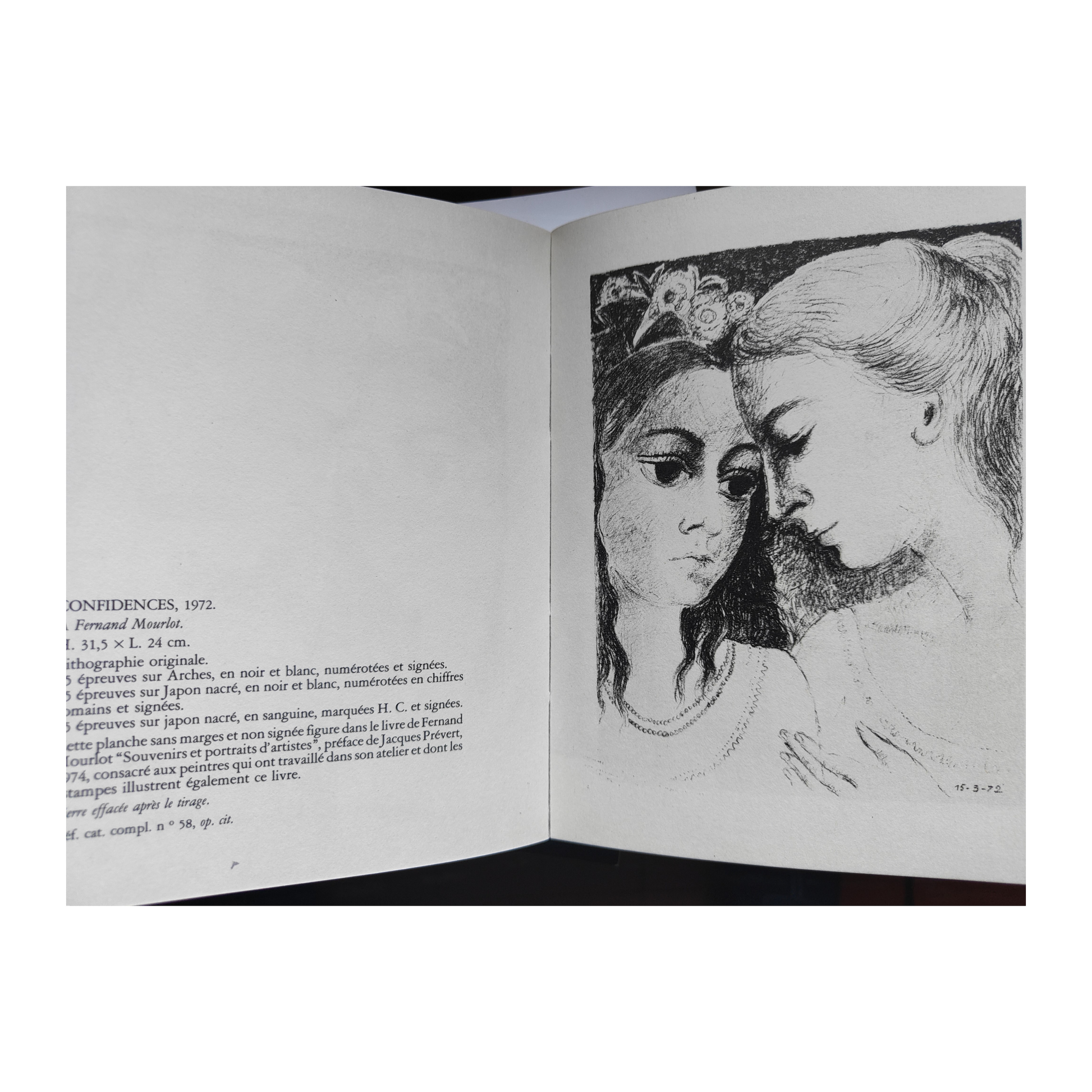 Catalogue Œuvre gravée 1972-1975 gravure Paul Delvaux collection d'œuvres art graphique contemporain
