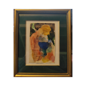 Portrait de femme - Adler Jules