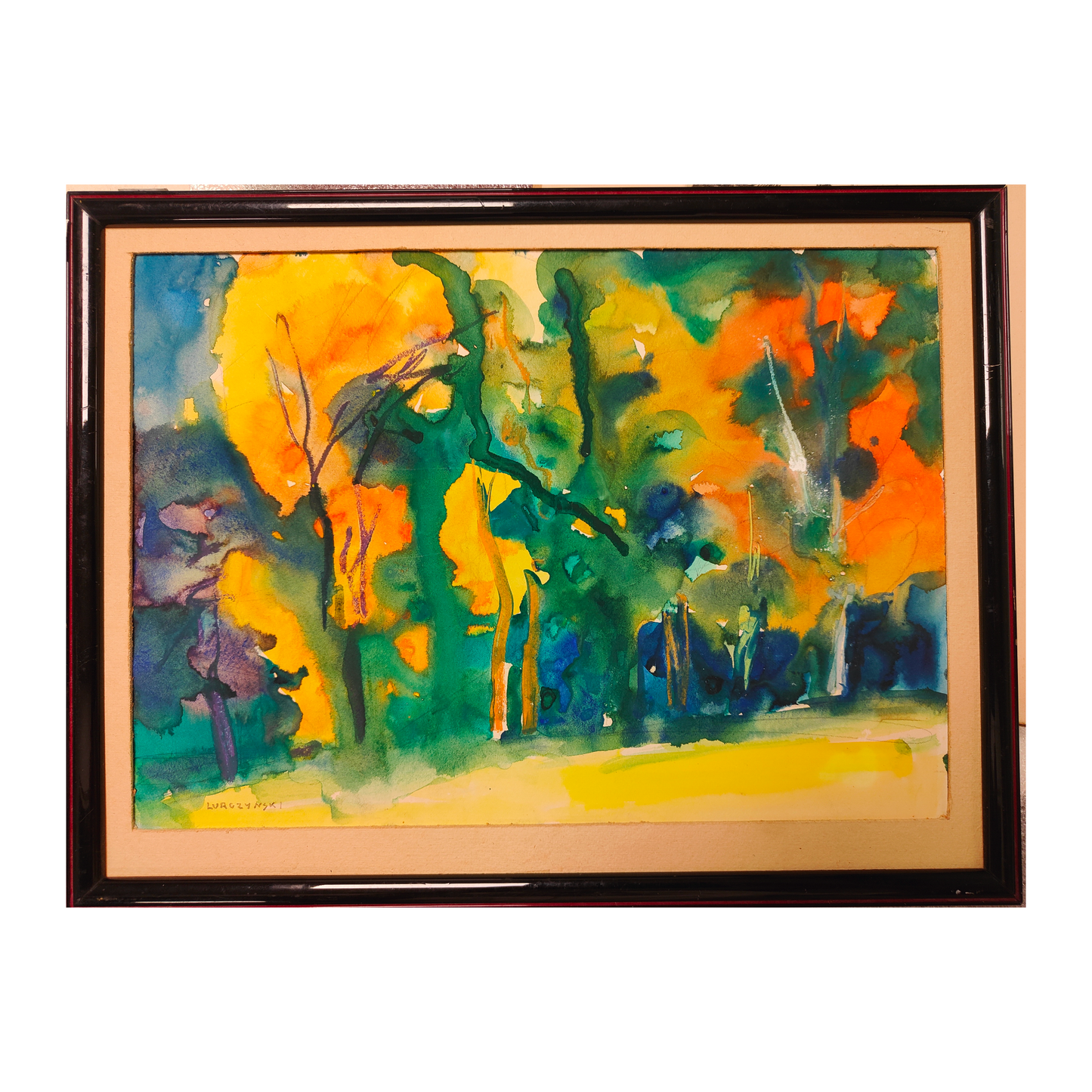 Sous les arbres - Lurczyński Mieczysław