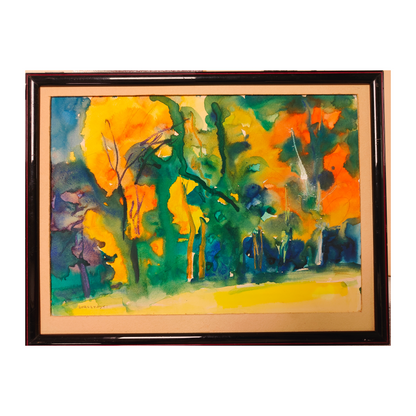 Sous les arbres - Lurczyński Mieczysław