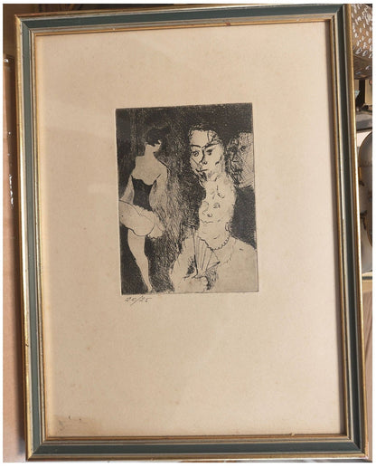 Image traitée - au ballet-edouard goerg (1893-1969)