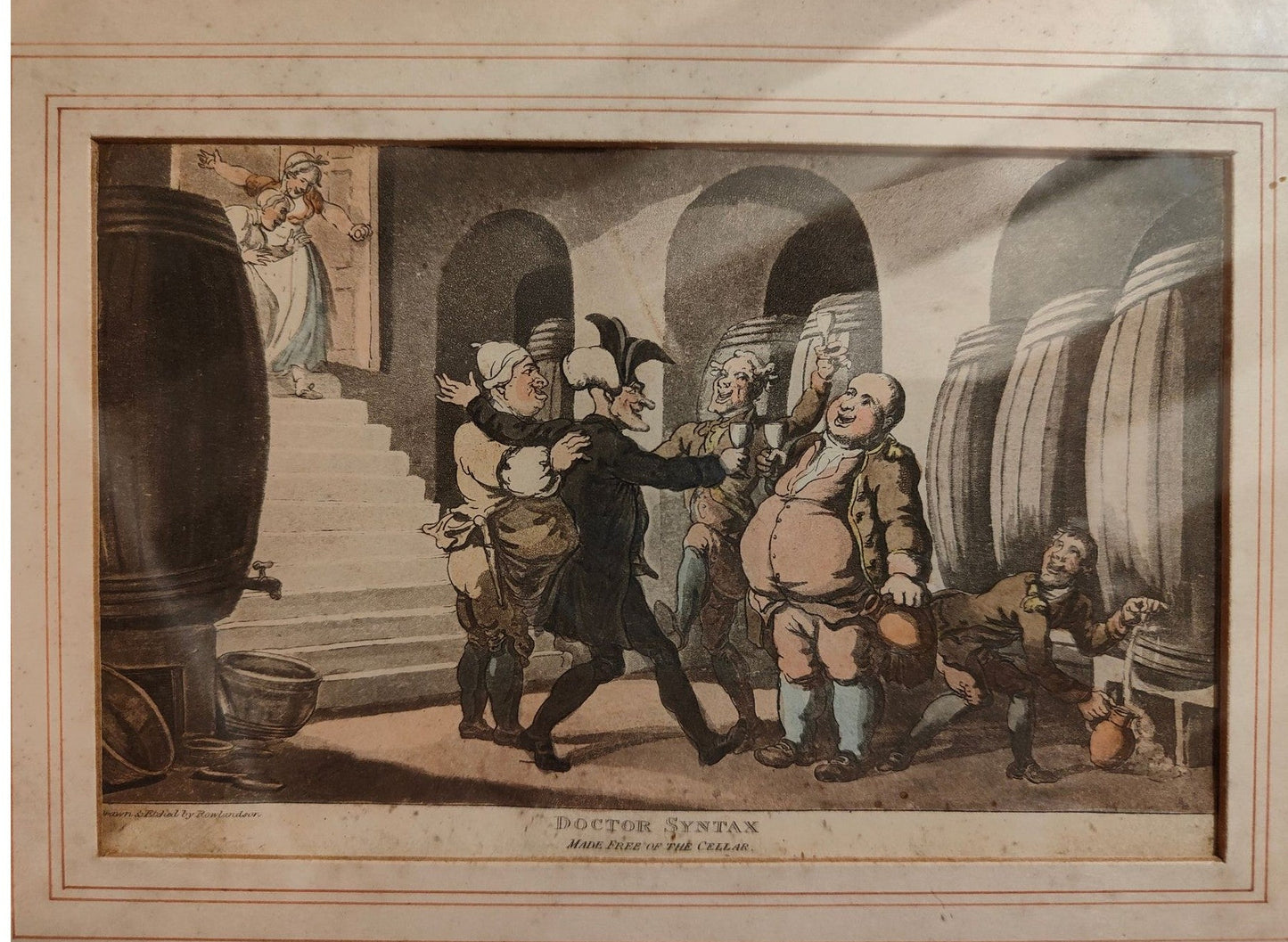 Image traitée - Importante suite de 10 aquatintes originales de Thomas Rowlandson – “Dr Syntax”, Londres, vers 1810–1820 (Ackermann)