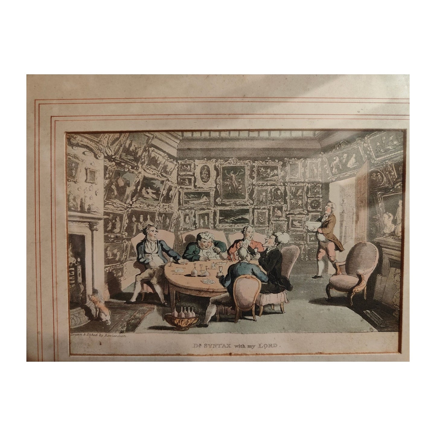 Image traitée - Importante suite de 10 aquatintes originales de Thomas Rowlandson – “Dr Syntax”, Londres, vers 1810–1820 (Ackermann)