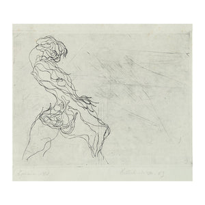 Femme debout de profil - Kantorowicz Serge