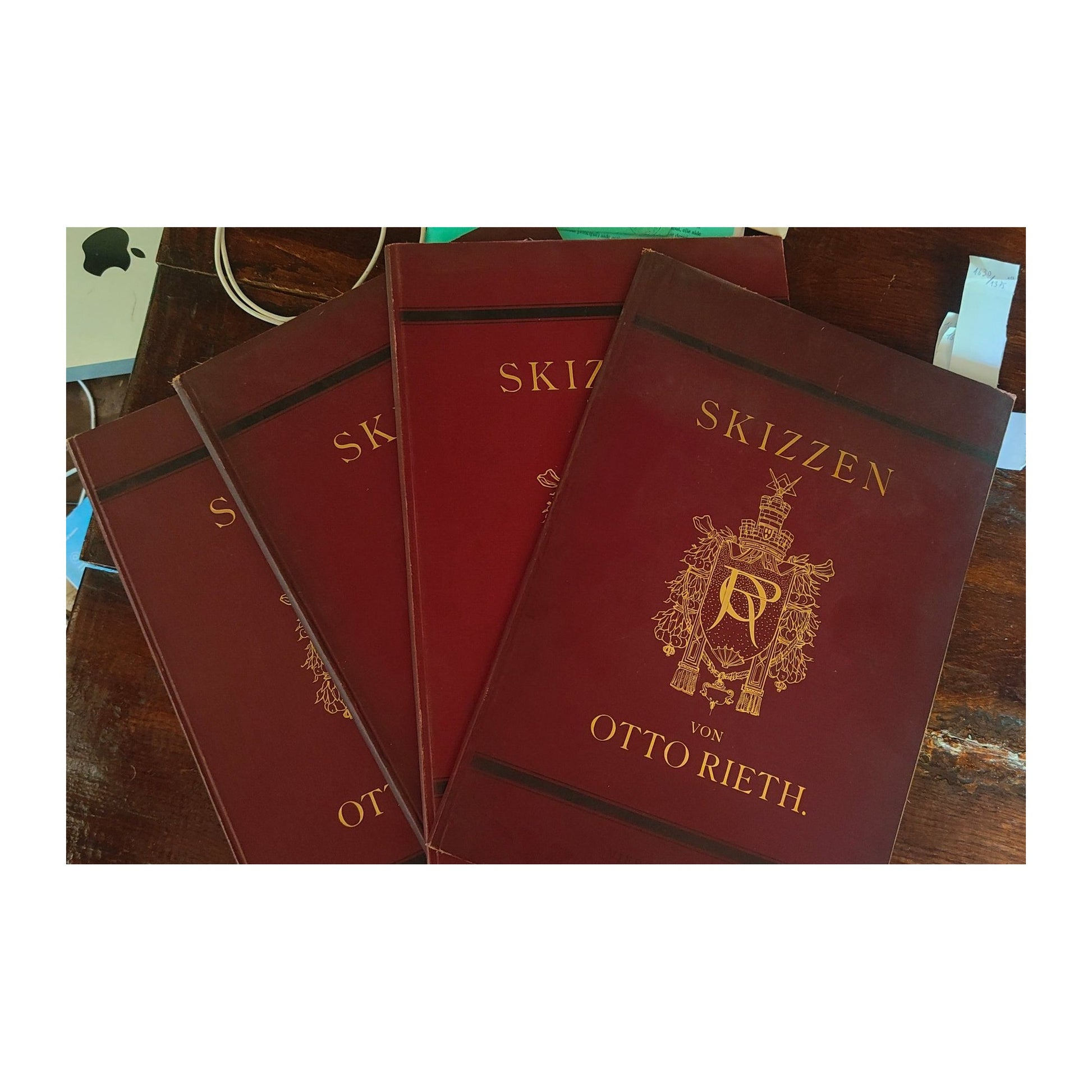 Image traitée - Skizzen von OTTO RIETH. (1858-1911) vier folgen