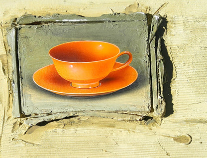 La tasse orange - Donadini Jean-Paul (1951-)