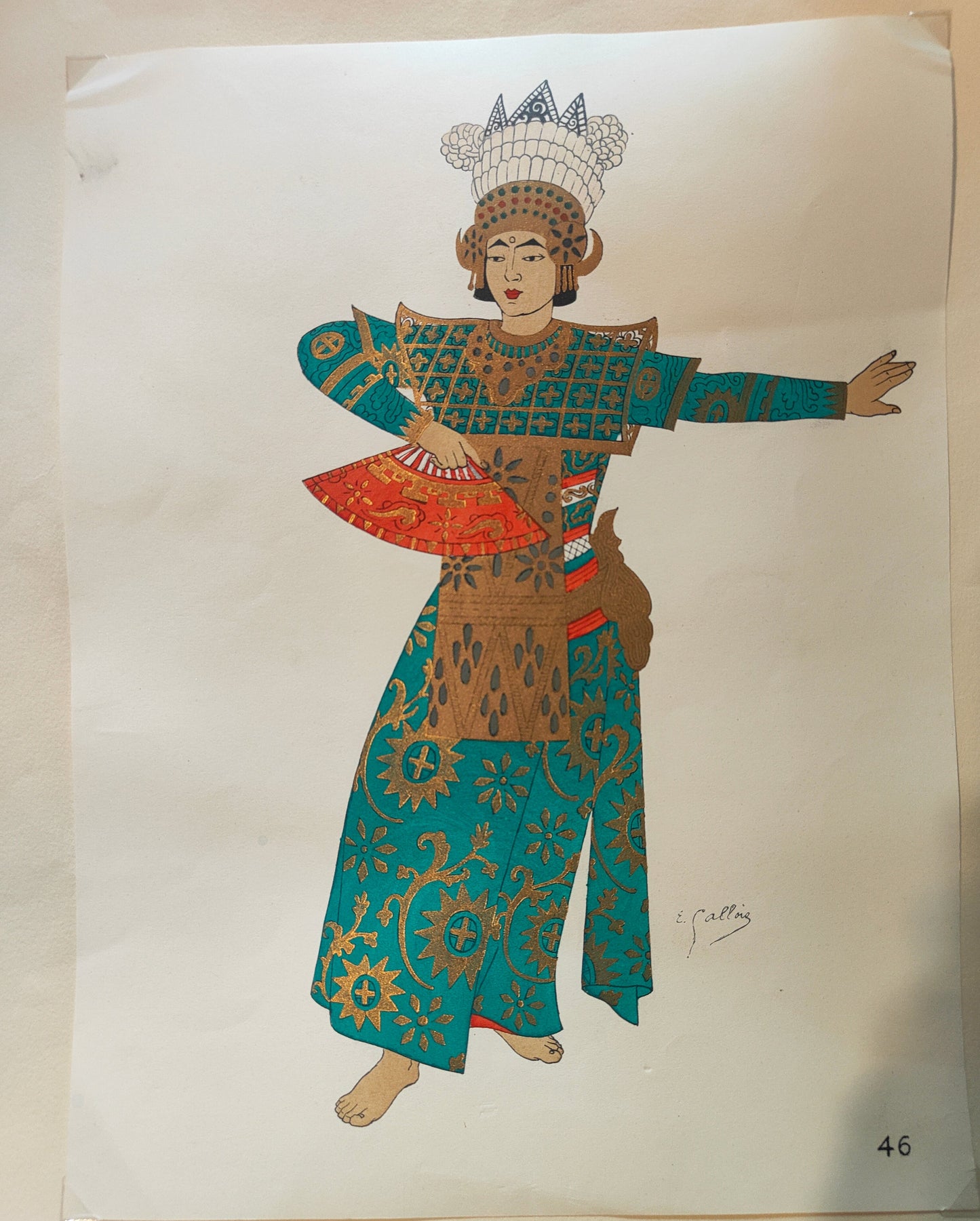 Costumes japonais et indonésiens – Gallois & Hus