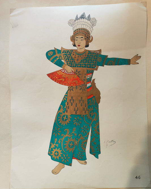 Costumes japonais et indonésiens – Gallois & Hus