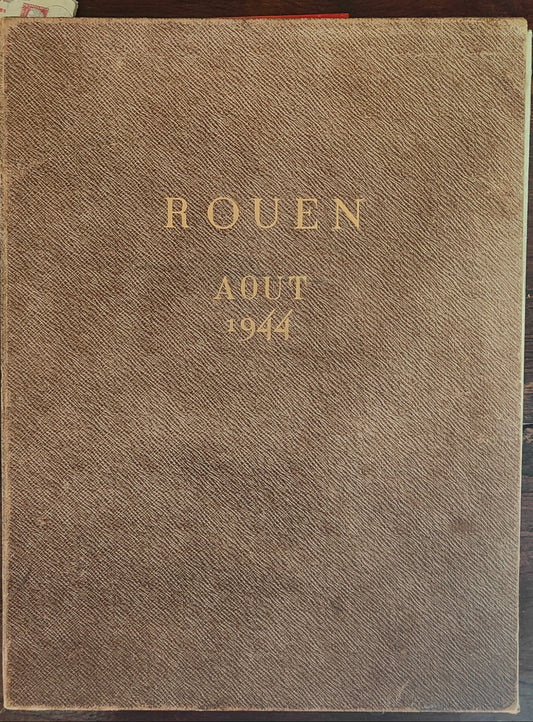 Rouen Août 1944-croquis de guerre-Gabriel Loire-René Herval