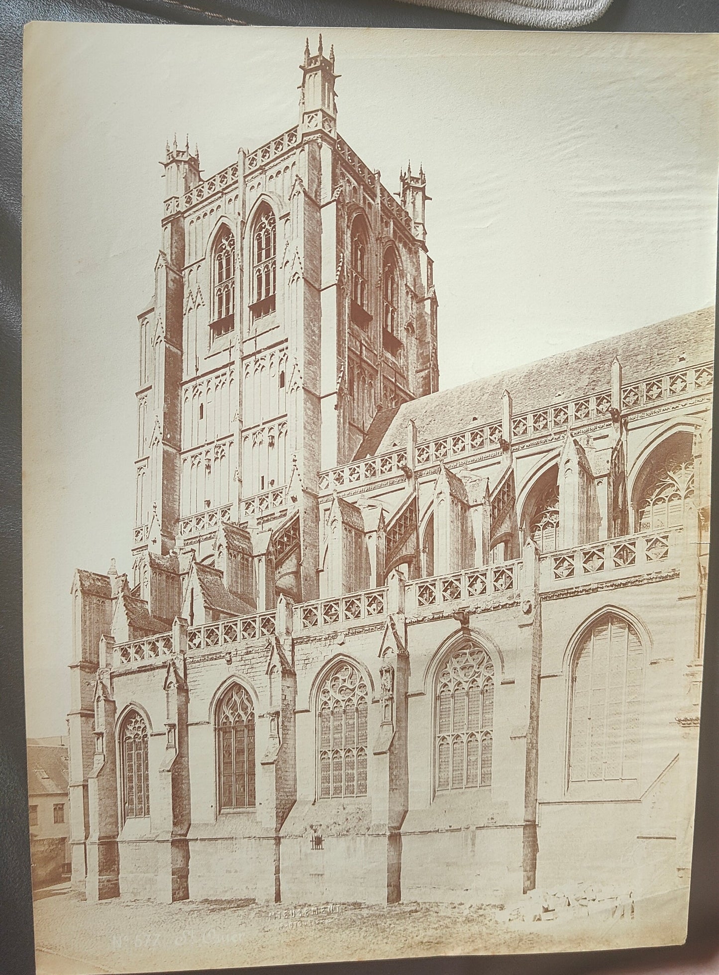 Saint Omer-ancienne église saint bertin-Médéric Mieusement 1887