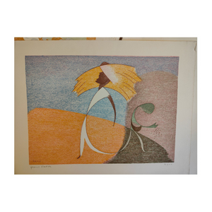 Semences et récolte, larmes et joie - Benn (Rabinowicz Bencjon 1905-1989)