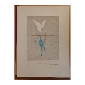 La justice et la paix s'embrassent - Benn (Rabinowicz Bencjon 1905-1989)