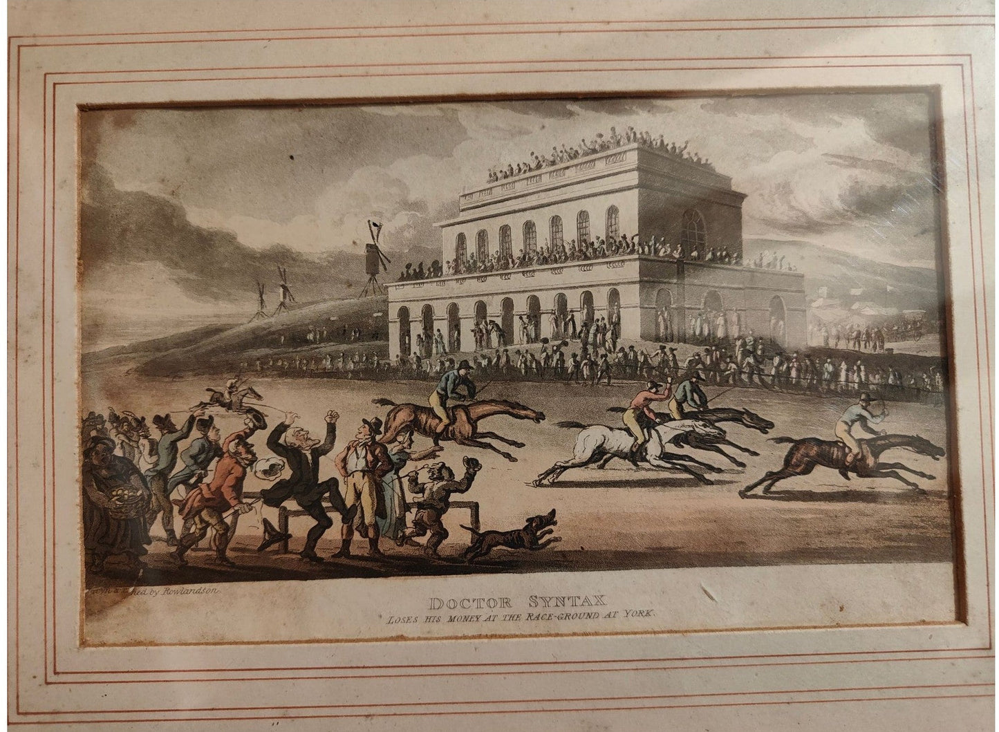 Image traitée - Importante suite de 10 aquatintes originales de Thomas Rowlandson – “Dr Syntax”, Londres, vers 1810–1820 (Ackermann)