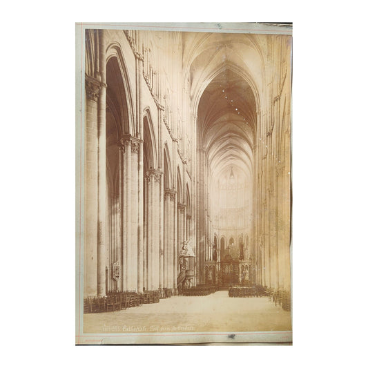 Image traitée - Cathédrale d'Amiens, la nef- Mérédic Mieusement