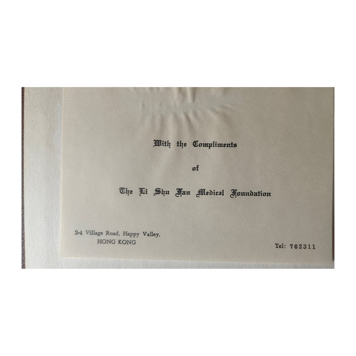 Image traitée - Volume Commémoratif RARE (1963) – Inauguration Li Shu Fan Medical Foundation (Hong Kong / USA Mayo Clinic)
